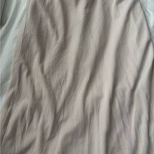 Abercrombie & Fitch Cream Slip Skirt